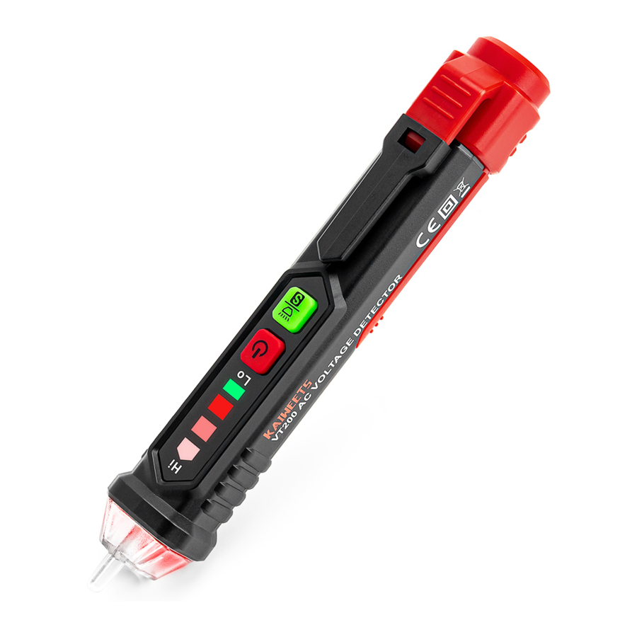 KAIWEETS VT200 Noncontact Voltage Tester Manual ManualsLib
