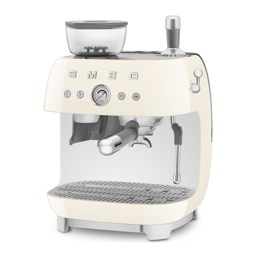 Smeg EGF03 Espresso Coffee Machine Manual ManualsLib