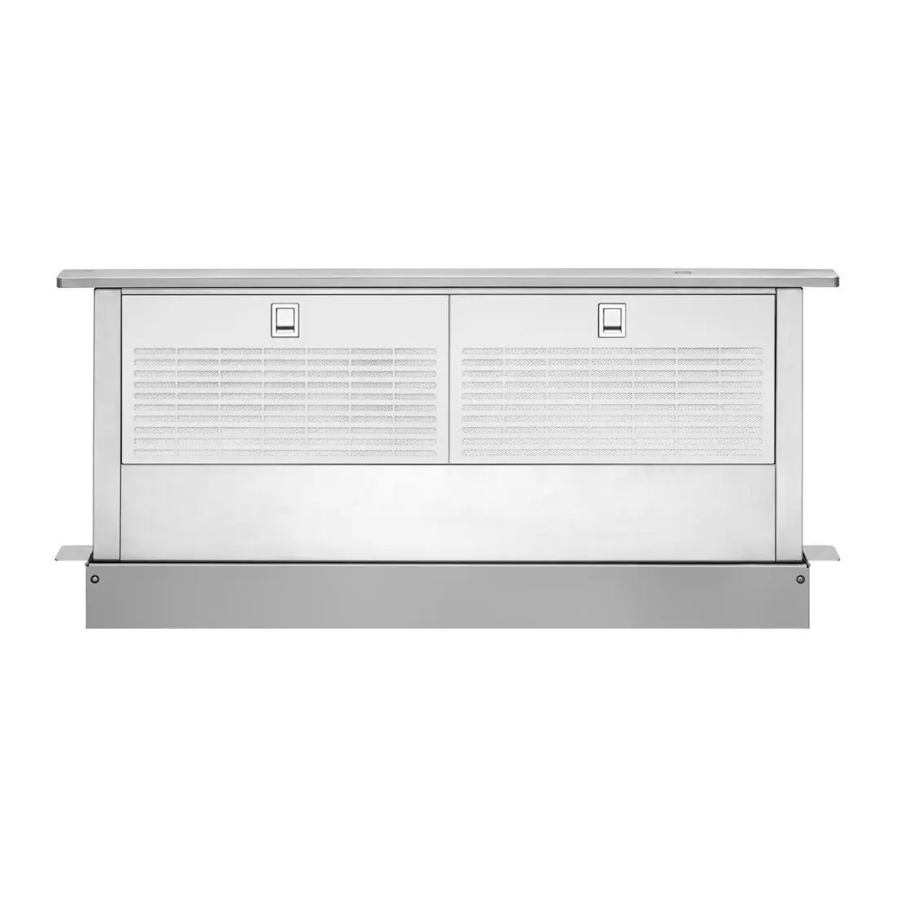 Whirlpool UXD8636DYS 36" Retractable Downdraft System with Interior