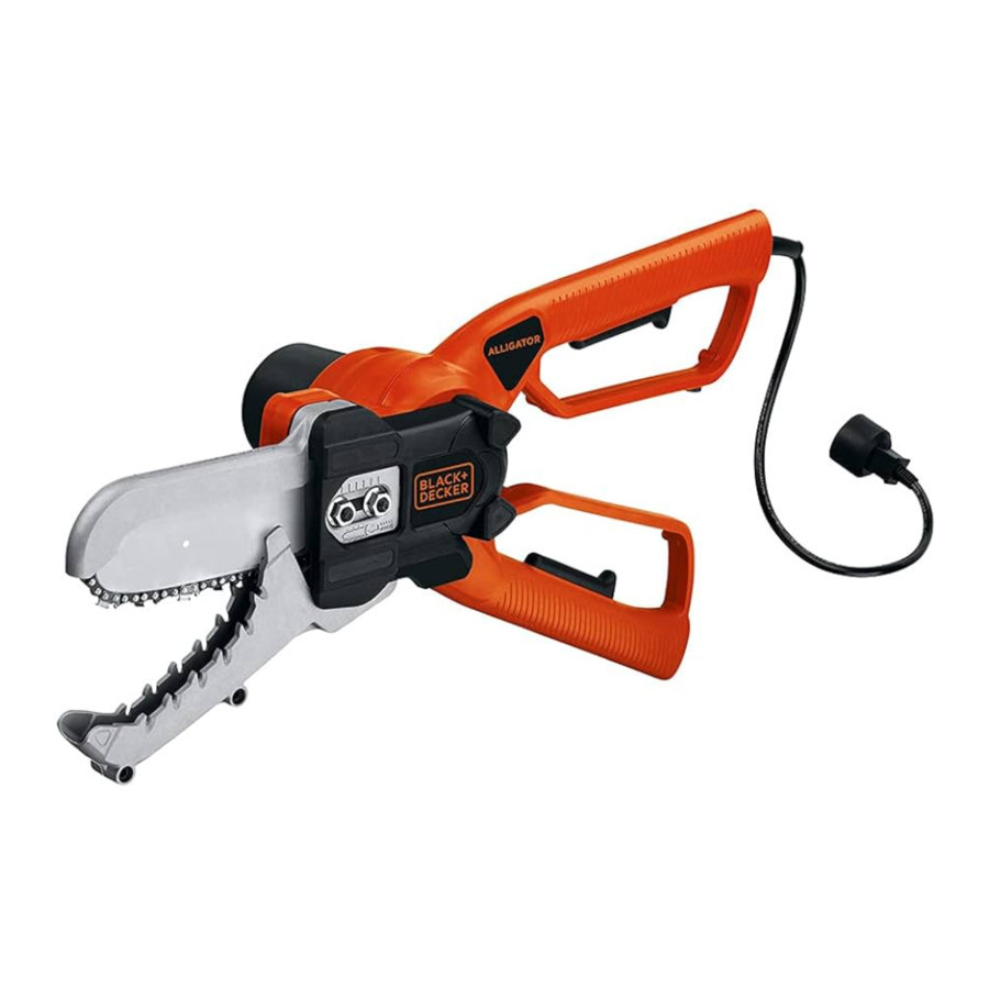 Black Decker LP1000 Alligator lopper Manual ManualsLib