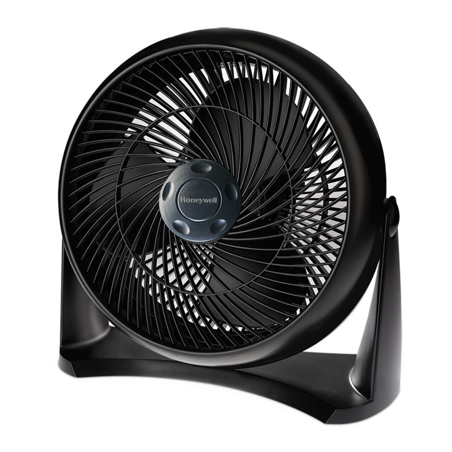 Honeywell HT-900 - TURBO FORCE Series Fan Manual | ManualsLib