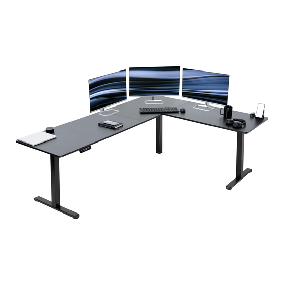 Vivo DESK-E3CTB-84 Series Assembly Instructions Manual