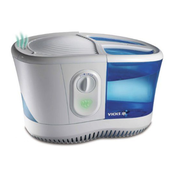 Vicks V3500-N -  . Cool Mist Humidifier Use And Care Manual