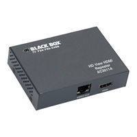 Black Box AC3011A Quick Start Manual