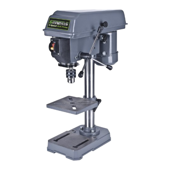 Genesis GDP500 Operator's Manual