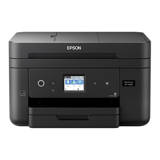 Epson WF-2860 Quick Manual