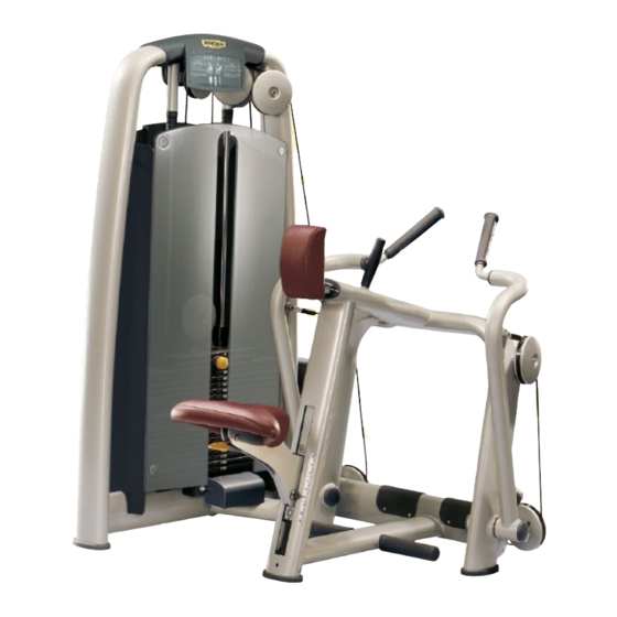 Technogym Selection Low Row User Manual