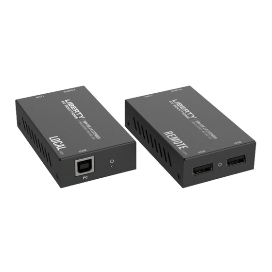 LIBERTY AV SOLUTIONS INT-USB2-50H Quick Manual