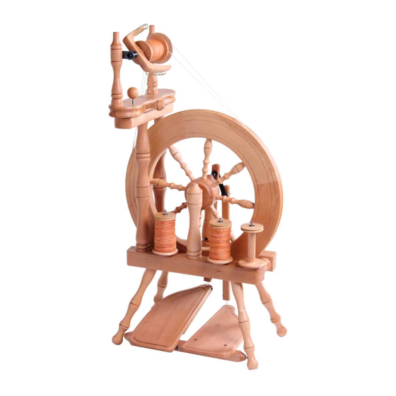 Ashford TRAVELLER Spinning Wheel Manuals
