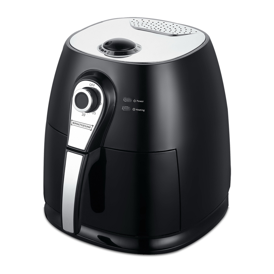 The Royalty Line RL-AF1500 1800 watt BPA-free fryer is p…