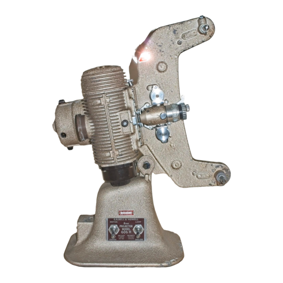 Bell and Howell 606 User Manual