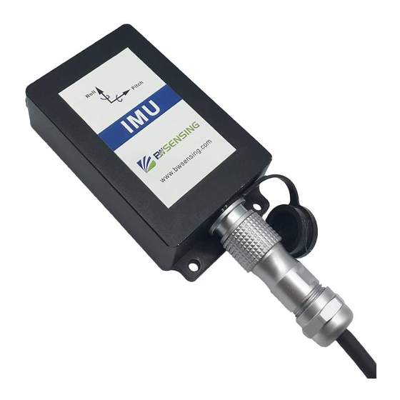 BW SENSING BW-IMU500 Measurement Sensor Manuals