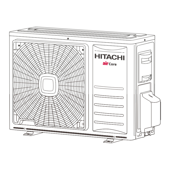 Hitachi air core 600 Installation & Maintenance Manual