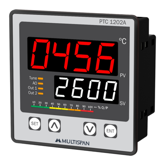 MULTISPAN PTC-1202A Quick Start Manual