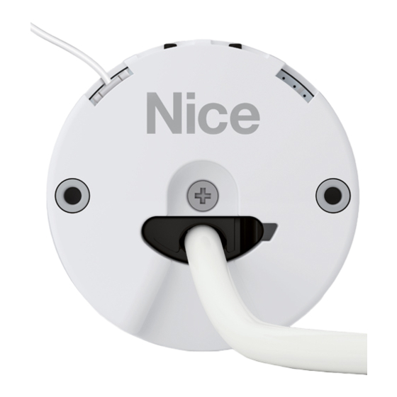 Nice ERA INN E EDGE SI 1012 DC Quick Manual