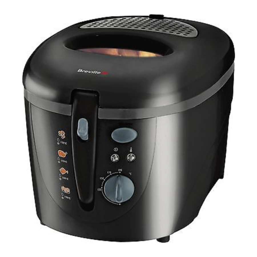 Breville VDF064 Deep Fryer Manual ManualsLib