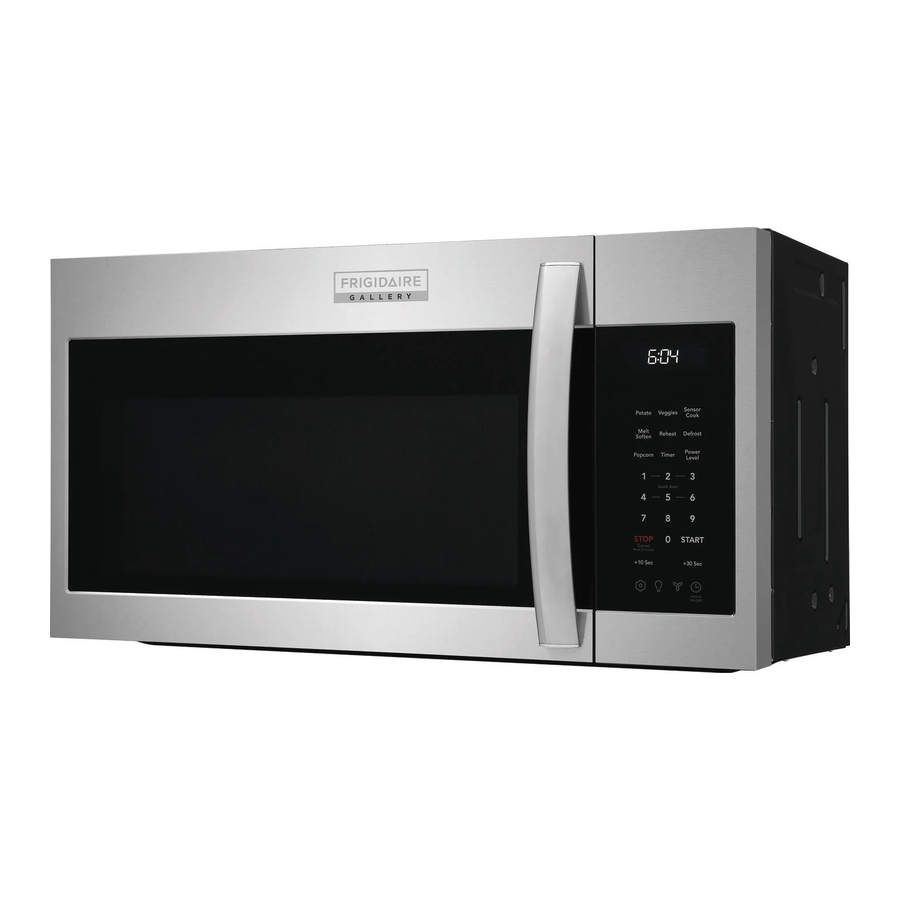 Frigidaire GMOS1962AF Gallery 1.9 Cu. Ft. OverTheRange Microwave