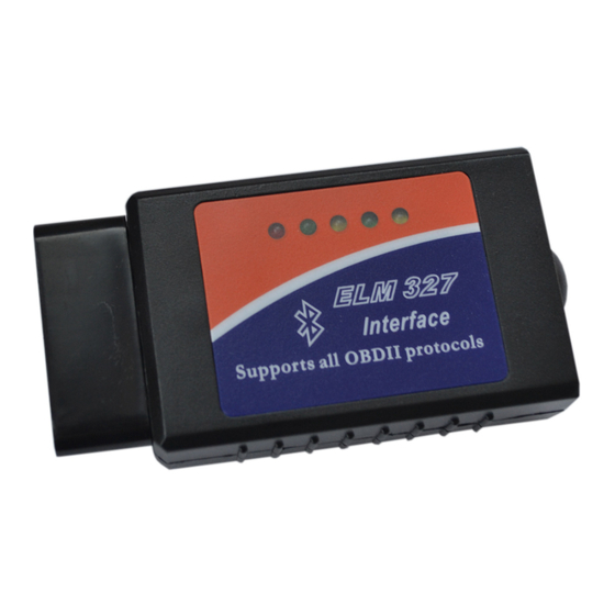ELM ELM327 Manual
