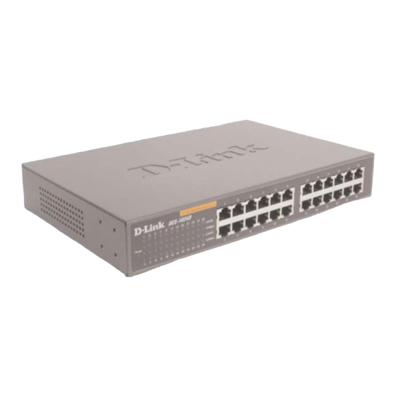 D-Link D DES-1024D DES-1024D Specifications