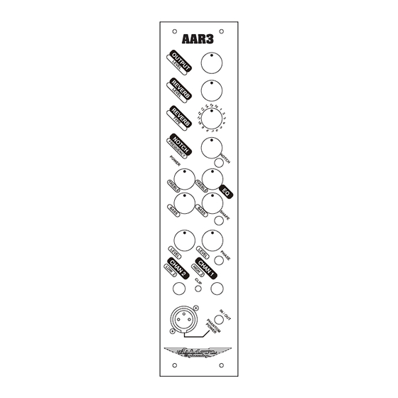Ashdown 3 Series Operating Instructions Manual