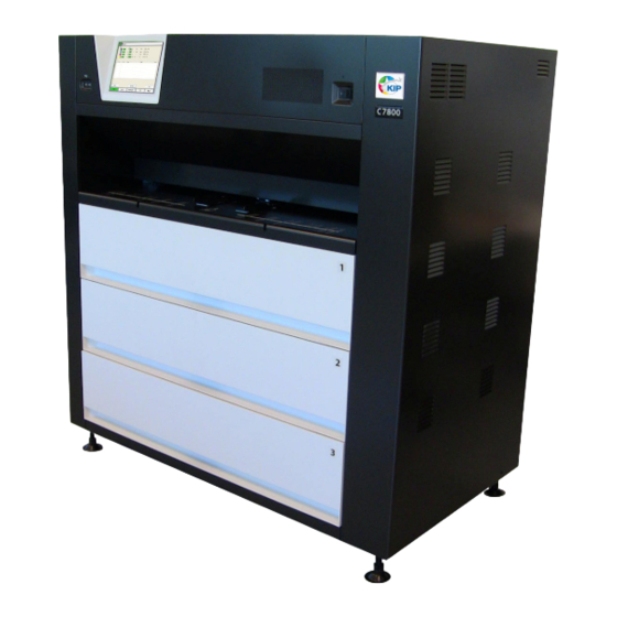 KIP  C7800 User Manual