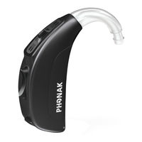Phonak Behind-the-Ear hearing aids User Manual