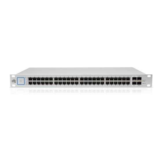 Ubiquiti UniFi Switch 48 US-48-750W Quick Start Manual