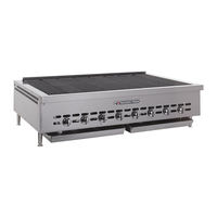 Bakers Pride COUNTERTOP GAS RADIANT XX-10 Specifications