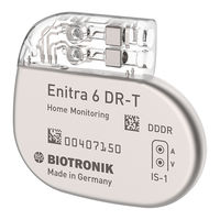 BIOTRONIK Enitra 8 SR-T Technical Manual
