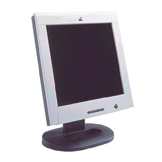 HP L1520 Quick User Manual