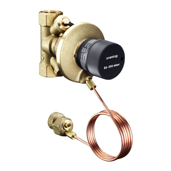 oventrop Hycocon DTZ Installation And Operating Instructions Manual