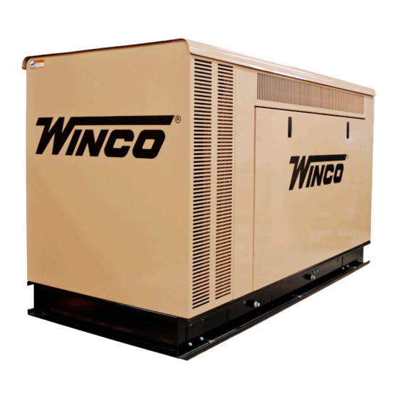 Winco PSS21/E Installation And Operator's Manual
