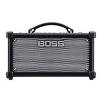 Boss DUAL CUBE BASS LX Owner's Manual