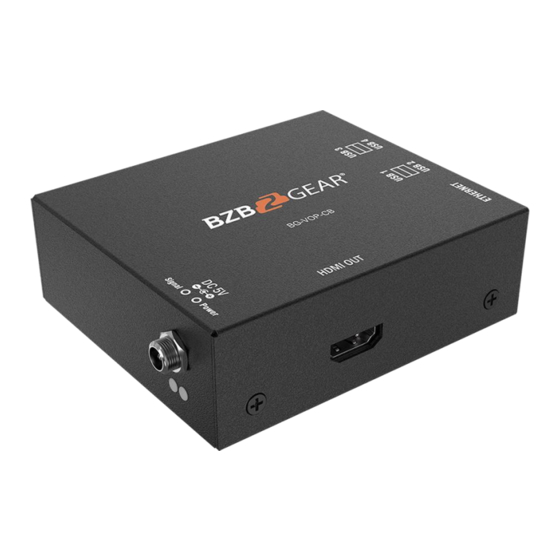 BZB Gear BG-VOP-CB User Manual