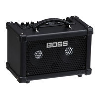 Boss DUAL CUBE LX User Manual