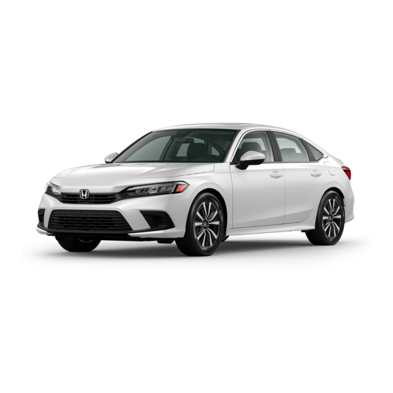 Honda CIVIC 2023 Owner's Manual