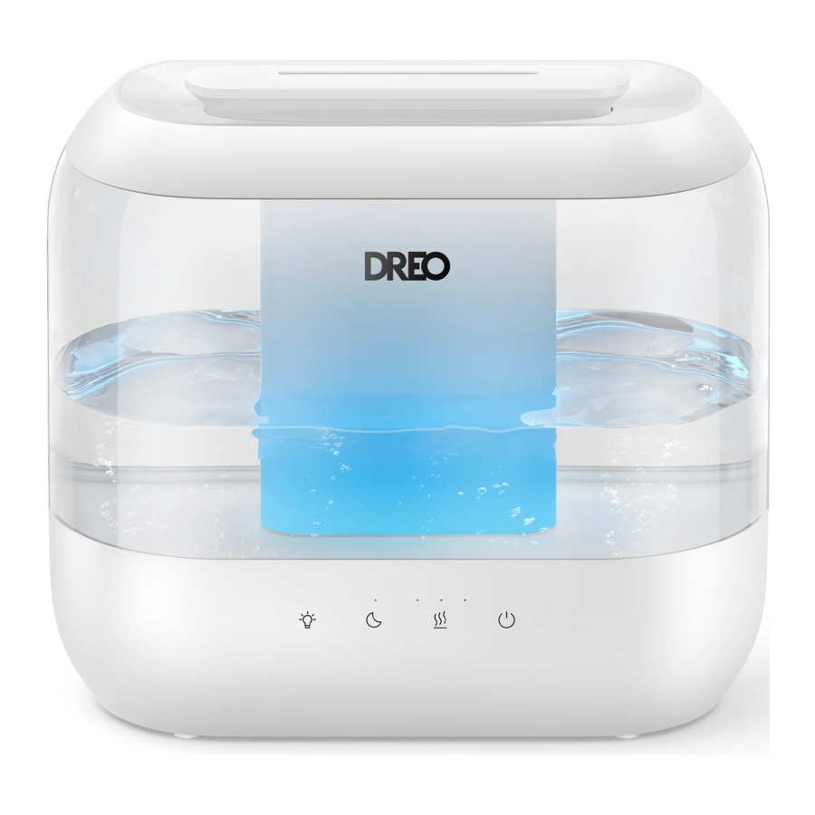 Dreo HM311 - 4L Humidifier with Oil Diffuser Manual | ManualsLib