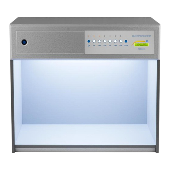 PCE Instruments PCE-CIC 10 User Manual