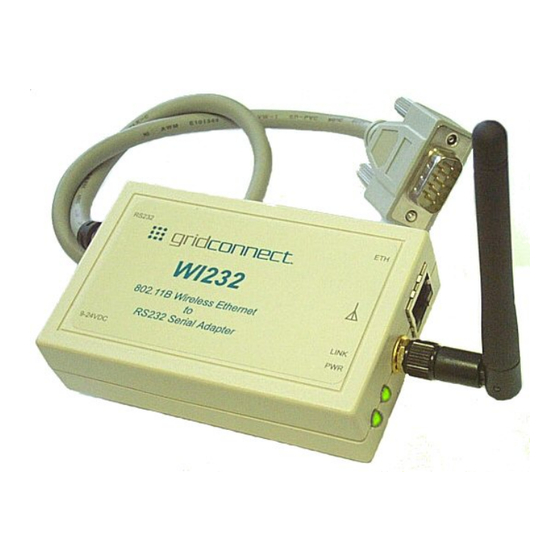 GridConnect Wi232 User Manual
