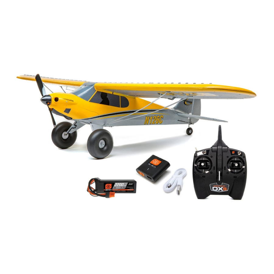 HobbyZone Carbon Cub S+ 1.3M Instruction Manual