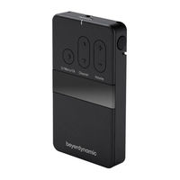 Beyerdynamic UNITE RP-T Quick Start Manual