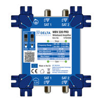 Delta Electronics WBV 220 PRO User Manual