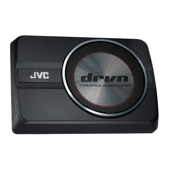 JVC CW-DRA8 Instruction Manual