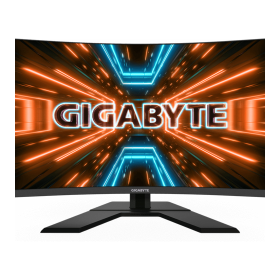 Gigabyte G32QC-A User Manual