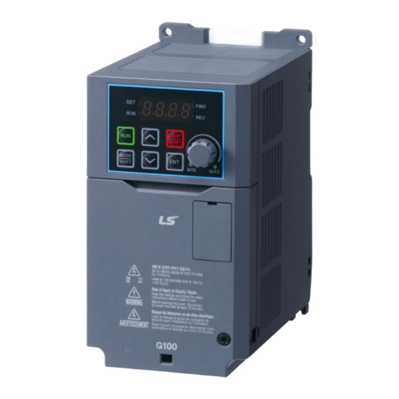 LS ELECTRIC G100 Troubleshooting Manual