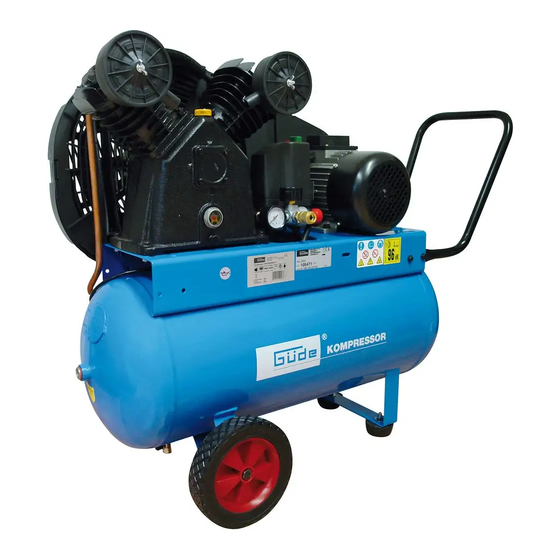 Gude 490/10/50 Air Compressor Manuals