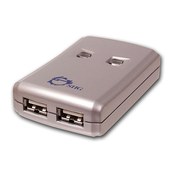 SIIG JU-SW2212-S1 Quick Installation Manual