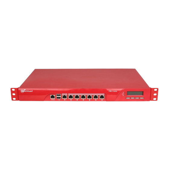 Watchguard XTM 5 Series Hardware Manual
