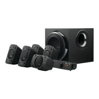 Logitech Z906 Complete Setup Manual