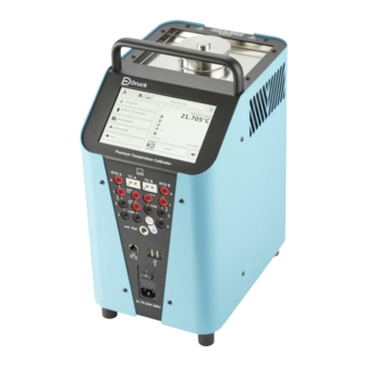 Druck PTC200 Instruction Manual